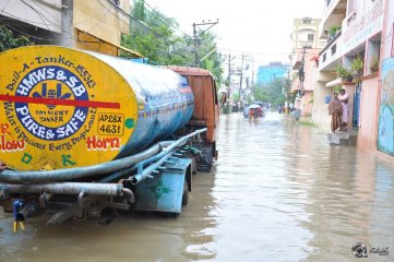 Maa Association Flood Relief program At Allwyn Colony